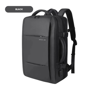 EzzyGuard™ Expandable Anti-Theft Business & Travel Backpack – Fits 15.6” Laptop