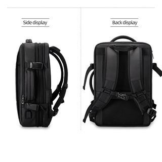 EzzyGuard™ Expandable Anti-Theft Business & Travel Backpack – Fits 15.6” Laptop