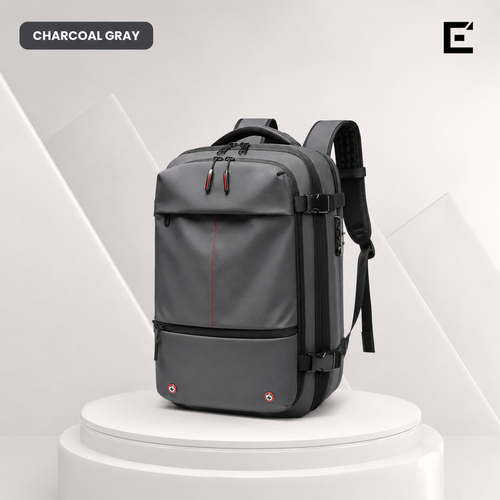 EzzyMax™ 60L Waterproof Vacuum Compression Travel & Laptop Backpack