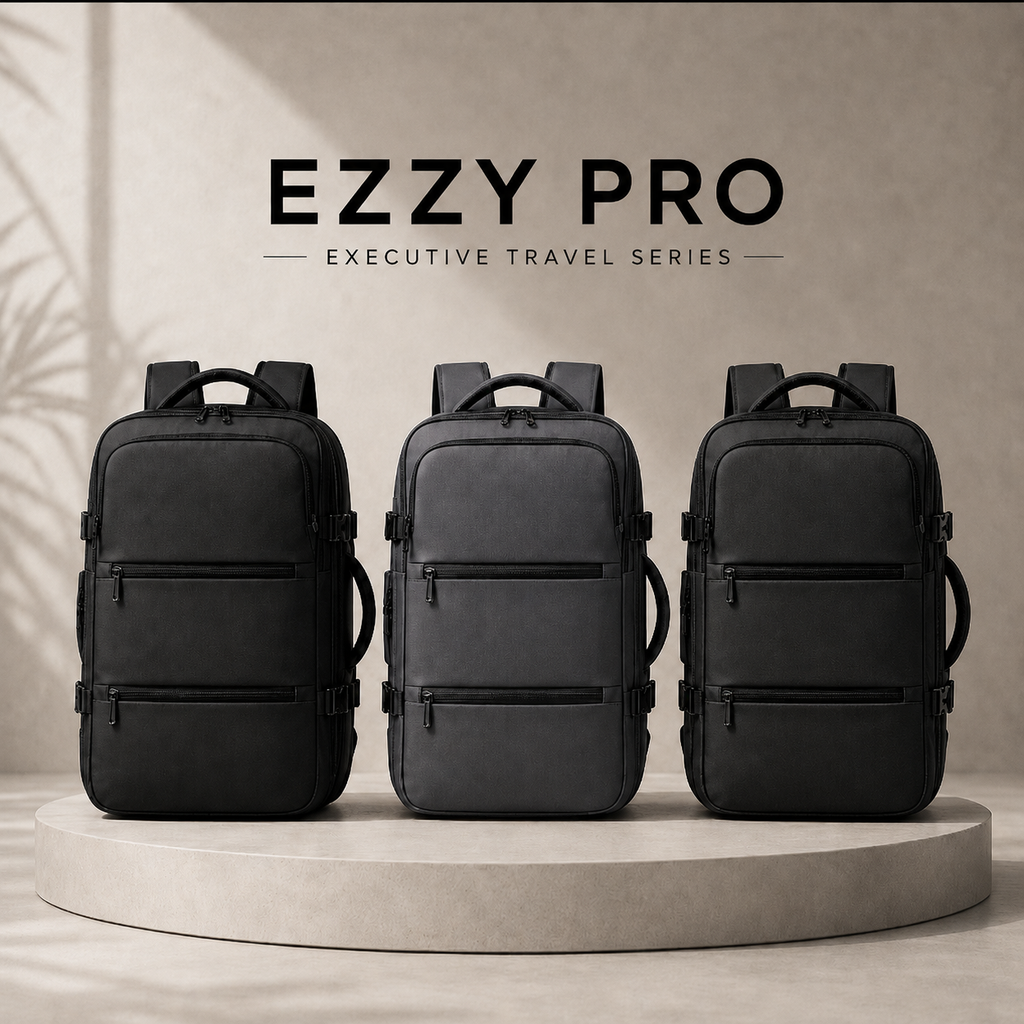 EzzyPro™ Expandable Vacuum Compression Business & Travel Backpack