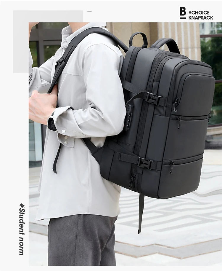 EzzyPro™ Expandable Vacuum Compression Business & Travel Backpack