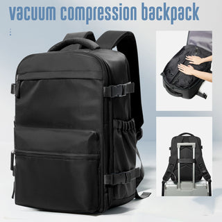 EzzyVac™ Expandable Vacuum Travel Backpack – Large Capacity, Business & Adventure Ready