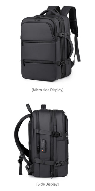 EzzyPro™ Expandable Vacuum Compression Business & Travel Backpack