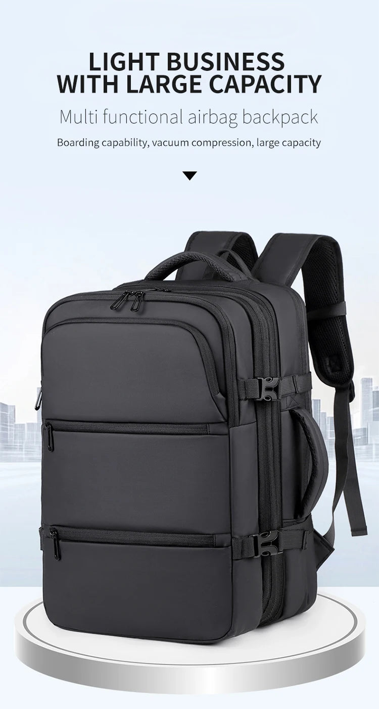 EzzyPro™ Expandable Vacuum Compression Business & Travel Backpack