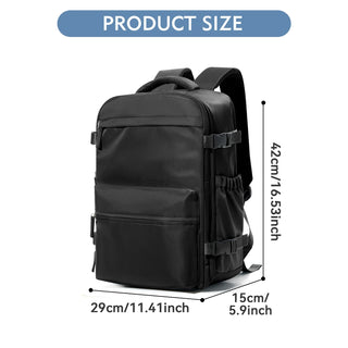 EzzyVac™ Expandable Vacuum Travel Backpack – Large Capacity, Business & Adventure Ready
