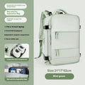 EzzyMochila™ Cabin-Size Waterproof Travel & Laptop Backpack – Carry-On Ready