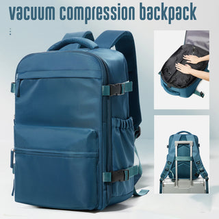 EzzyVac™ Expandable Vacuum Travel Backpack – Large Capacity, Business & Adventure Ready