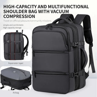 EzzyPro™ Expandable Vacuum Compression Business & Travel Backpack