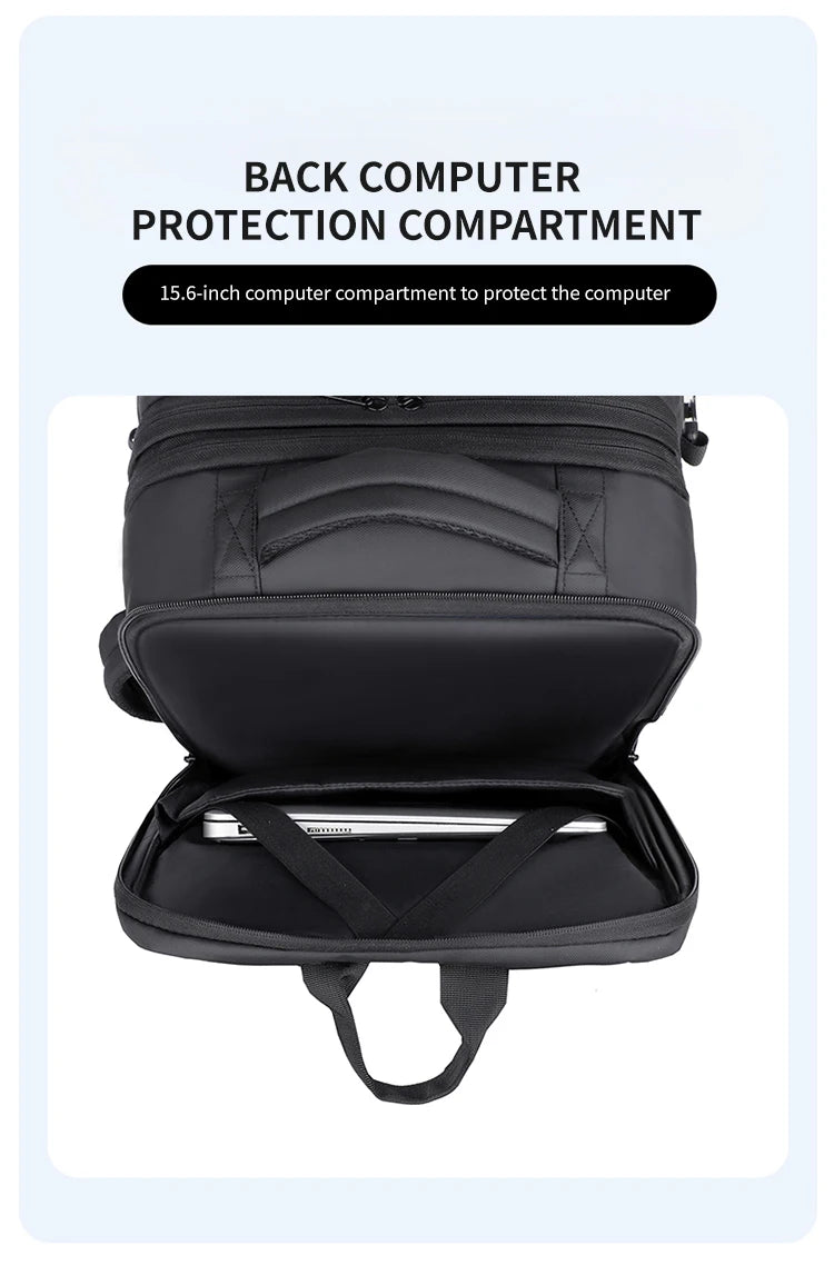 EzzyPro™ Expandable Vacuum Compression Business & Travel Backpack
