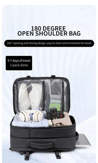 EzzyPro™ Expandable Vacuum Compression Business & Travel Backpack