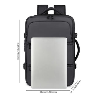EzzyPro™ Expandable Vacuum Compression Business & Travel Backpack