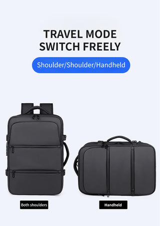 EzzyPro™ Expandable Vacuum Compression Business & Travel Backpack