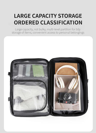 EzzyPro™ Expandable Vacuum Compression Business & Travel Backpack