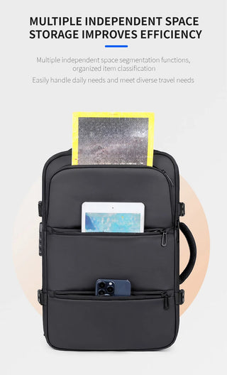 EzzyPro™ Expandable Vacuum Compression Business & Travel Backpack